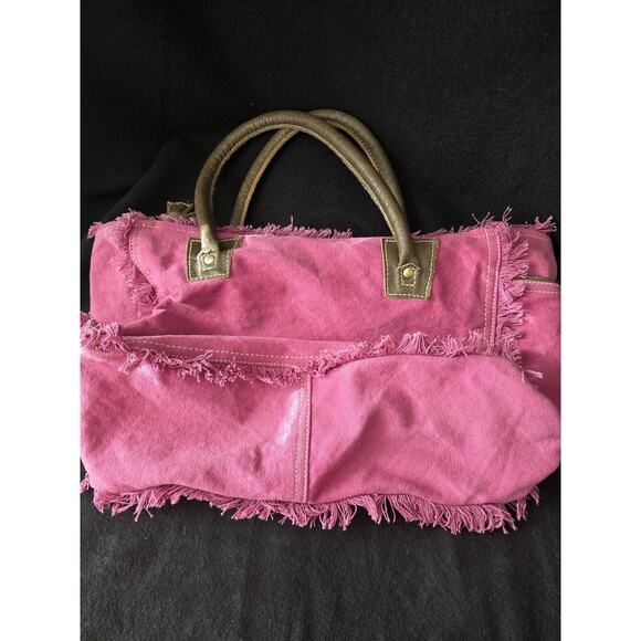 Myra Bag At Ease Small Canvas Upcycled Tote Bag - Picture 4 of 4